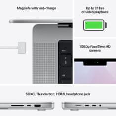 Apple Macbook Pro 16 M1 Pro 16 GB 512 GB SSD (MK1E3CZ/A) Silver