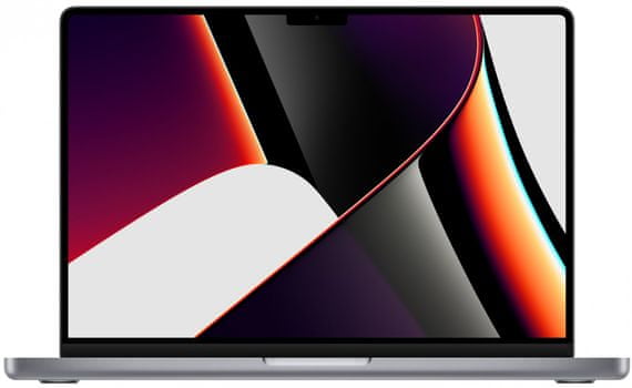 Exkluzivní Apple MacBook Pro 14,2 2021 Liquid Retina XDR displej úhlopříčka 14,2 palce procesor GPU Apple M1 Pro SSD DDR4