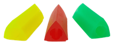 Sundo Gumový nástavec na tužku nebo pero, 3 ks - trojúhelníkový