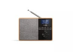 Philips TAR5505, šedá/dřevo