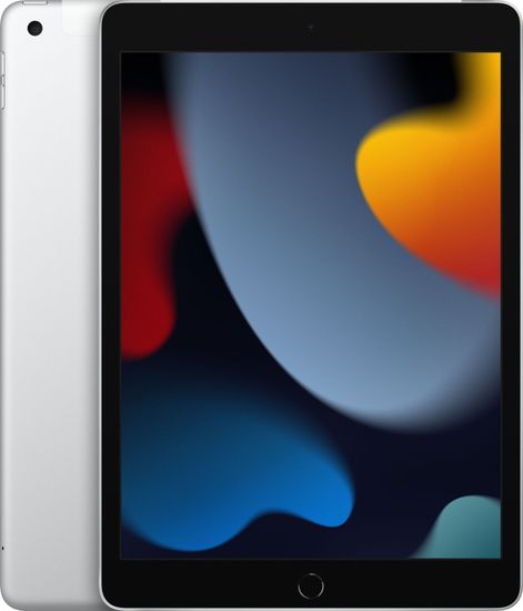 Apple iPad 2021, 256GB, Wi-Fi + Cellular, Silver (MK4H3FD/A)