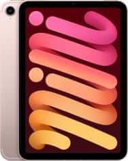 Apple iPad mini 2021, 256GB, Wi-Fi + Cellular, Pink (MLX93FD/A)