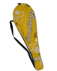 Unison  Badmintonová souprava De Luxe s pouzdrem žlutá.