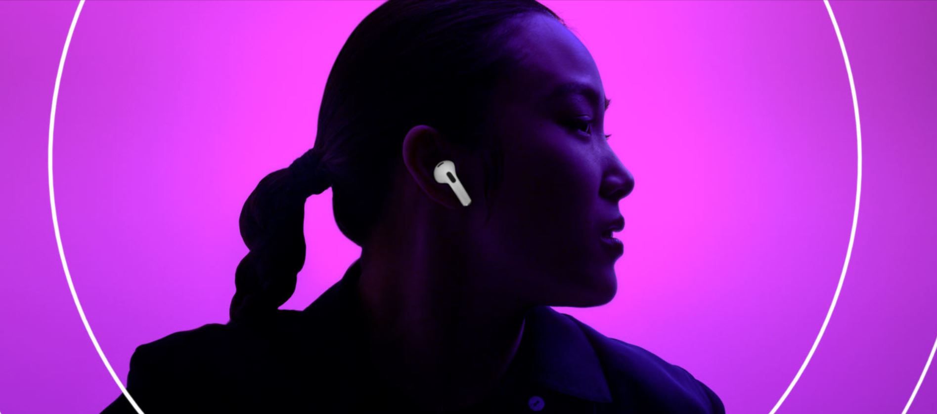  moderní sluchátka do uší apple airpods 3 generace Bluetooth připojení automatické párování s apple zařízeními dotykové ovládání odolná vodě a potu krásný zvuk 