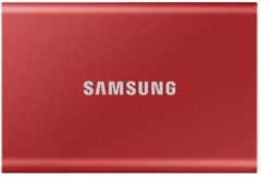 Samsung T7 - 2TB, červená (MU-PC2T0R/WW)