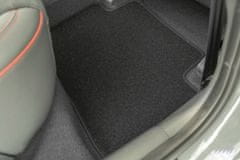 J&J Automotive LOGO Autokoberce velurové pro Mazda 5 (7-miest) 2005-2010, 5ks