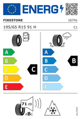 Firestone  Multiseason 2 195/65 R15 91 H pneu
