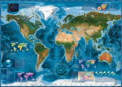 Heye Puzzle Satellite Map 2000 dílků