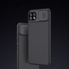 Nillkin CamShield silikonový kryt na Samsung Galaxy A22 5G, černý