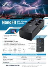 Fortron NanoFit 800, 800 VA
