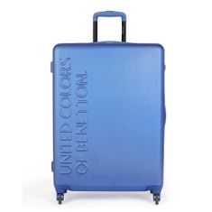 Benetton Skořepinový cestovní kufr UCB Large 100 l modrá
