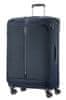 Látkový cestovní kufr Popsoda Spinner 78 cm 105/112,5 l tmavě modrá