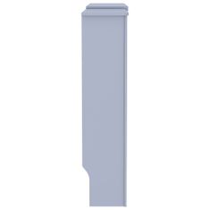 shumee Kryt na radiátor MDF šedý 205 cm
