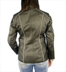 Bikersmode bunda dámská F-F kožená na chopper barva: černá, Velikost: 40