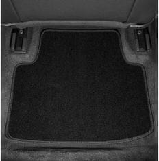 Levelcar Ford EcoSport (2017 ->) Velurové autokoberce PREMIUM černé s barevným prošitím Barva prošití: Bílá