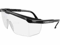 Extol Craft Brýle ochranné čiré, nastavitelná délka nožiček, zorník třídy F proti oděru