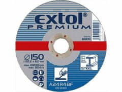 Extol Premium Kotouč brusný na ocel, 150x6,0x22,2mm