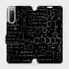 Mobiwear Flip pouzdro na mobil Sony Xperia 10 III - V060P Vzorečky