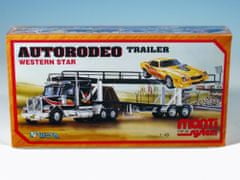 VISTA Stavebnice Monti 39 Autorodeo trailer Western star 1:48 v krabici 32x20x7,5cm