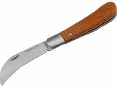 Extol Premium Nůž štěpařský zavírací nerez, 170/100mm, délka otevřeného nože 170mm