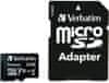MicroSDHC 32GB (Class 10) + SD adaptér (44083)