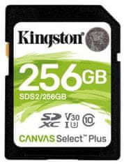 Kingston SDXC Canvas Select Plus 256GB 100MB/s UHS-I (SDS2/256GB)