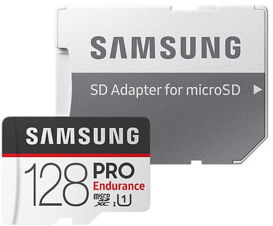 Samsung Micro SDXC 128GB PRO Endurance UHS-I + SD adaptér (MB-MJ128GA/EU)