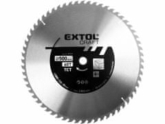 Extol Craft Kotouč pilový s SK plátky, 400x2,5x30mm, 60T, šířka SK plátku 3,8mm