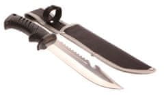 Extol Premium Nůž lovecký nerez, 318/193mm