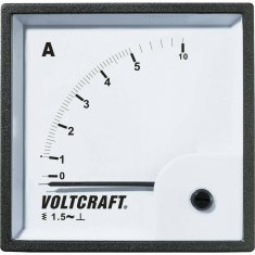 Conrad Analogové panelové měřidlo VOLTCRAFT AM-72X72/5A 5 A