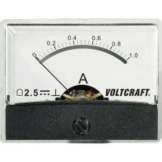 Conrad Analogové panelové měřidlo VOLTCRAFT AM-60X46/1A/DC 1 A