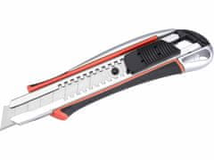 Extol Premium Nůž ulamovací kovový s výstuhou, 18mm Auto-lock