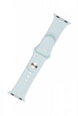 FIXED Set silikonových řemínků Silicone Strap pro Apple Watch 38/40/41 mm FIXSST-436-LGTU, světle tyrkysový - zánovní