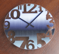 NEXTIME Designové nástěnné hodiny 8127pa Nextime Swing 43cm