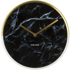 Karlsson Designové nástěnné hodiny 5606BK Karlsson 30cm