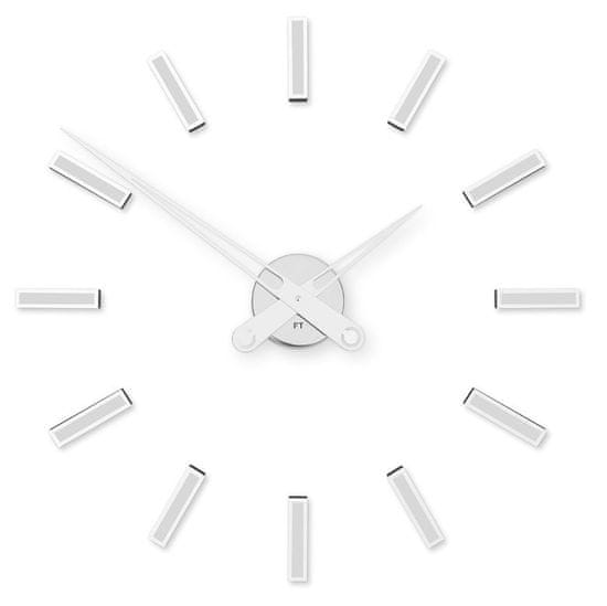 Future Time Designové nalepovací hodiny Future Time FT9600WH Modular white 60cm
