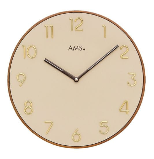 AMS design Designové nástěnné hodiny 9563 AMS 30cm