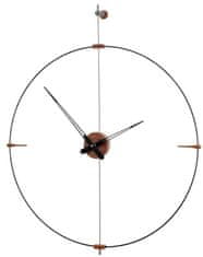 Nomon Designové nástěnné hodiny Nomon Bilbao Graphite Small 92cm