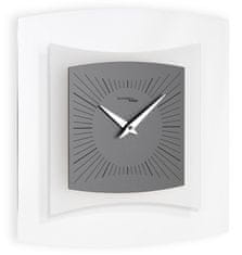 IncantesimoDesign Designové nástěnné hodiny I059AN smoke grey IncantesimoDesign 35cm