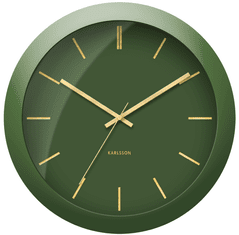 Karlsson Designové nástěnné hodiny 5840GR Karlsson 40cm