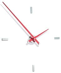 Nomon Designové nástěnné hodiny Nomon Tacon 4L red 100cm