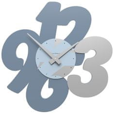 CalleaDesign Designové hodiny 10-105 CalleaDesign 47cm (více barev) Barva švestkově šedá-34