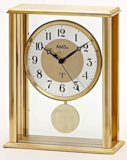 AMS design Stolní kyvadlové hodiny 5191 AMS řízené rádiových signálem 25cm