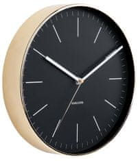 Karlsson Designové nástěnné hodiny 5695BK Karlsson 28cm