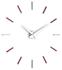 IncantesimoDesign Designové nástěnné hodiny I200MVN red IncantesimoDesign 90-100cm
