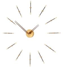 Nomon Designové nástěnné hodiny Nomon Merlin Gold Small 70cm