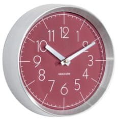 Karlsson Designové nástěnné hodiny 5637RD Karlsson 22cm