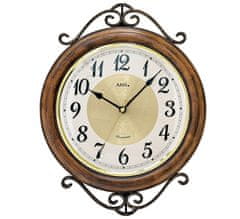 AMS design Designové nástěnné hodiny 9565 AMS 37cm s melodii Westminster