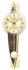 AMS design Designové nástěnné kyvadlové hodiny 7453 AMS 67cm