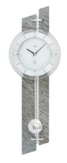AMS design Kyvadlové nástěnné hodiny 5306 AMS řízené rádiovým signálem 71cm